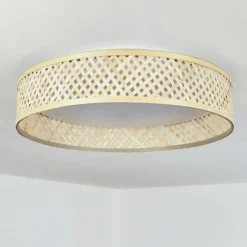 Luminaires Scandinaves-hofstein Plafonnier Quintinha LED Blanc, 1 lumière