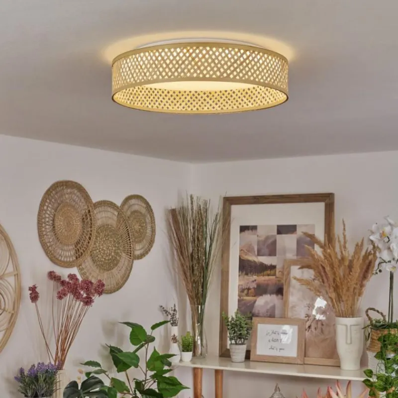 Luminaires Scandinaves-hofstein Plafonnier Quintinha LED Blanc, 1 lumière