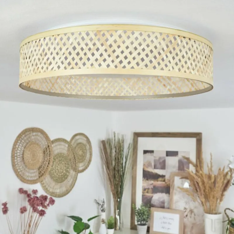 Luminaires Scandinaves-hofstein Plafonnier Quintinha LED Blanc, 1 lumière