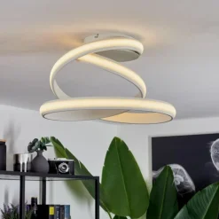 hofstein Plafonnier Ramada LED Blanc, 1 lumière