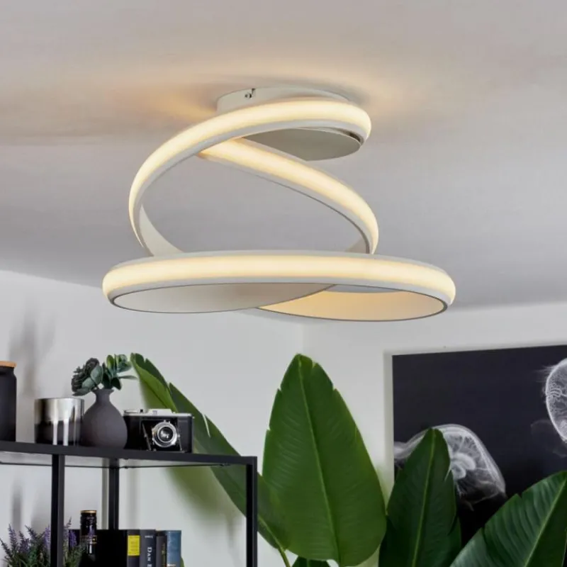 hofstein Plafonnier Ramada LED Blanc, 1 lumière
