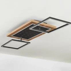 hofstein Plafonnier Ramilos LED Écru, Noir, 1 lumière