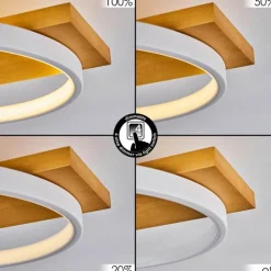 hofstein Plafonnier Rodekro LED Écru, Blanc, 1 lumière