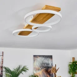 hofstein Plafonnier Rodekro LED Écru, Blanc, 1 lumière