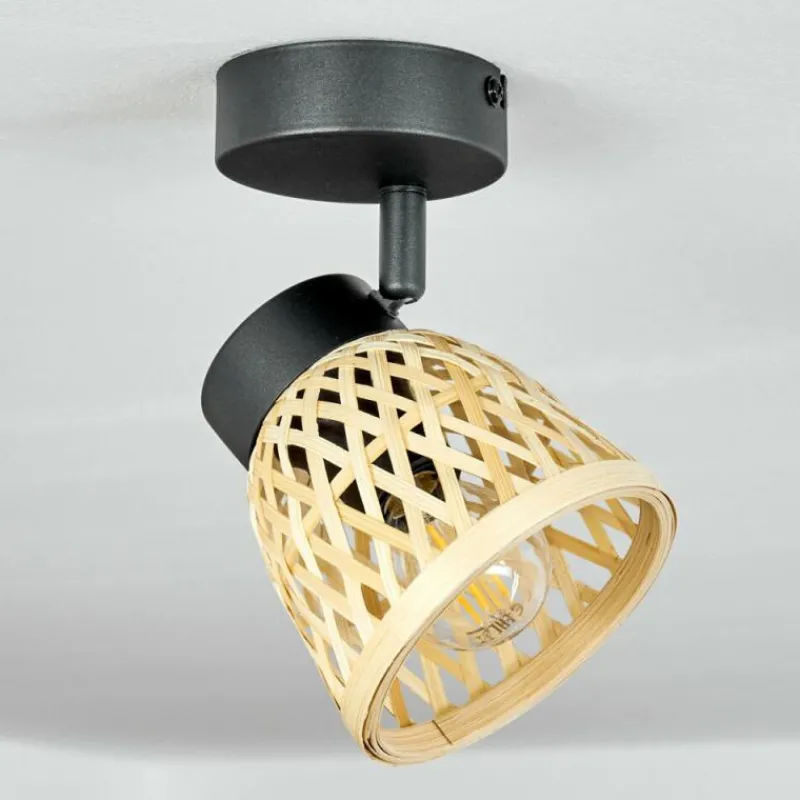 Luminaires Scandinaves-hofstein Plafonnier Rombarral Noir, 1 lumière