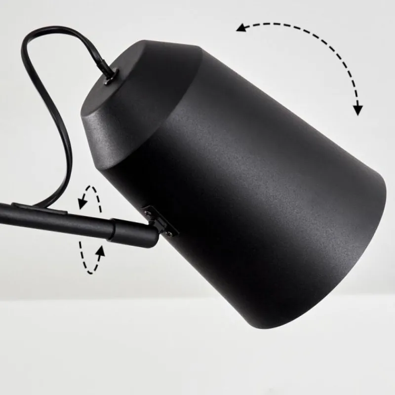 Luminaires Scandinaves-hofstein Plafonnier Sacriquier Noir, 3 lumières