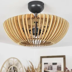 Luminaires Scandinaves-hofstein Plafonnier Sadeillan Anthracite, 2 lumières