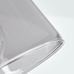 Suspension Verre Fumé-hofstein Plafonnier Safari Noir, 4 lumières