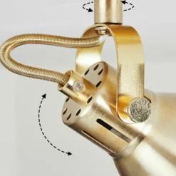 hofstein Plafonnier Salinas Laiton, 1 lumière