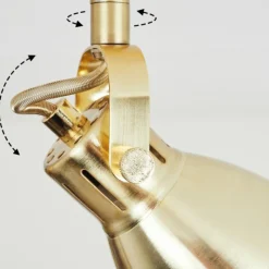 hofstein Plafonnier Salinas Laiton, 3 lumières