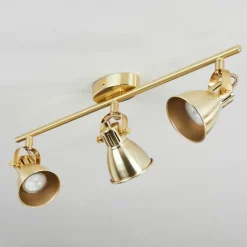 hofstein Plafonnier Salinas Laiton, 3 lumières