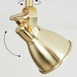 hofstein Plafonnier Salinas LED Laiton, 4 lumières