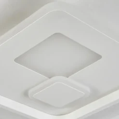 hofstein Plafonnier Selim LED Blanc, 1 lumière, Télécommandes