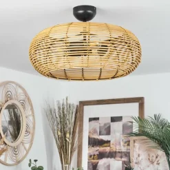 Luminaires Scandinaves-hofstein Plafonnier Sepins Écru, 3 lumières