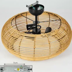 Luminaires Scandinaves-hofstein Plafonnier Sepins Écru, 3 lumières