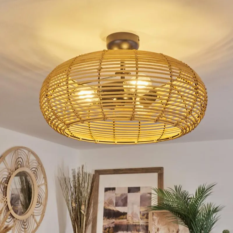 Luminaires Scandinaves-hofstein Plafonnier Sepins Écru, 3 lumières