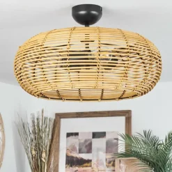 Luminaires Scandinaves-hofstein Plafonnier Sepins Écru, 3 lumières