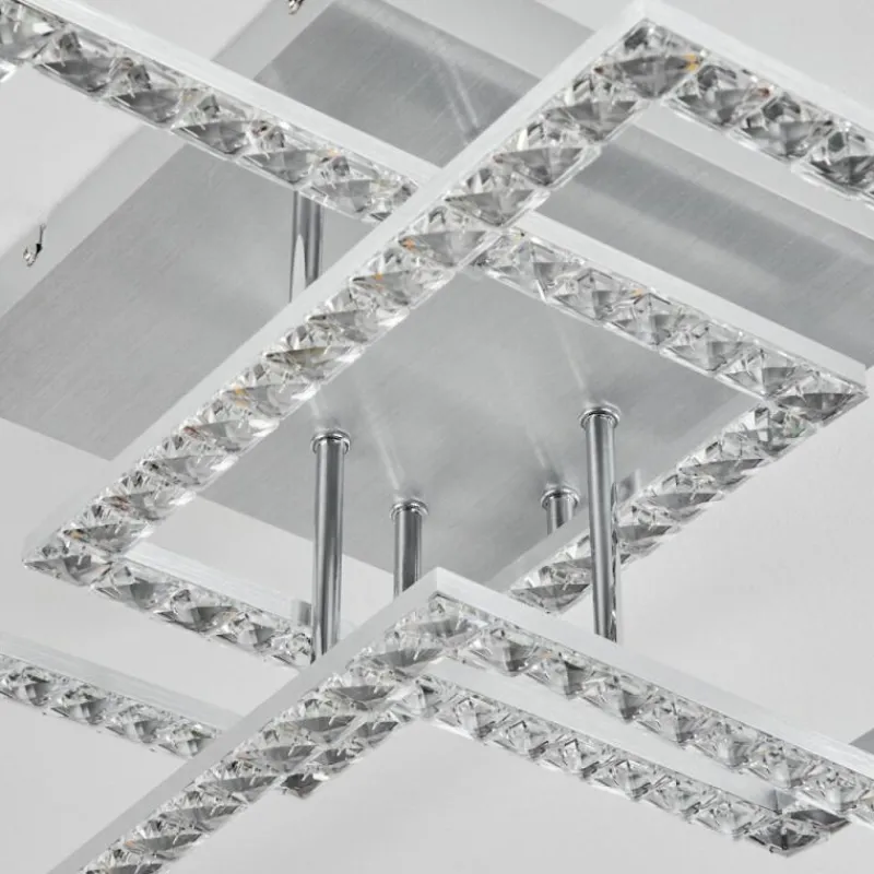 hofstein Plafonnier Serranos LED Aluminium, 1 lumière