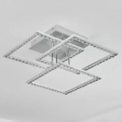 hofstein Plafonnier Serranos LED Aluminium, 1 lumière