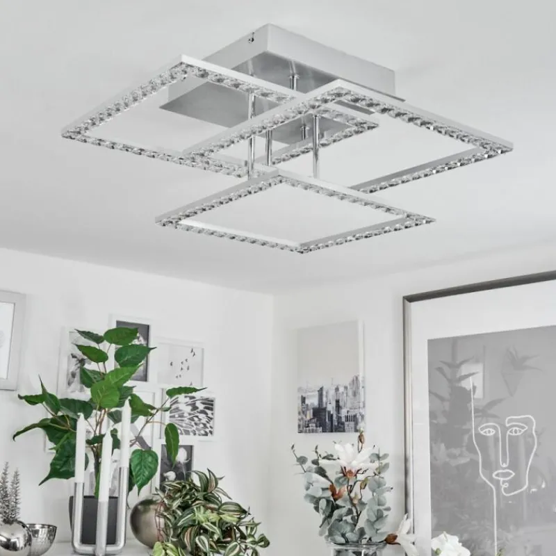 hofstein Plafonnier Serranos LED Aluminium, 1 lumière