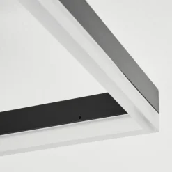 hofstein Plafonnier Sistelo LED Noir, 1 lumière