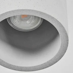 hofstein Plafonnier Stettler Gris, 1 lumière