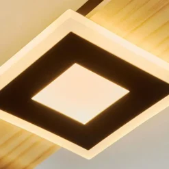 Luminaires Scandinaves-hofstein Plafonnier Taboneira LED Écru, Noir, Blanc, 1 lumière