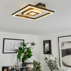 Luminaires Scandinaves-hofstein Plafonnier Taboneira LED Écru, Noir, Blanc, 1 lumière