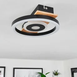 Luminaires Scandinaves-hofstein Plafonnier Taboneira LED Écru, Noir, Blanc, 1 lumière