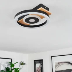 Luminaires Scandinaves-hofstein Plafonnier Taboneira LED Écru, Noir, Blanc, 1 lumière