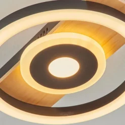 Luminaires Scandinaves-hofstein Plafonnier Taboneira LED Écru, Noir, Blanc, 1 lumière