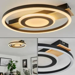 hofstein Plafonnier Taboneira LED Écru, Noir, Blanc, 1 lumière