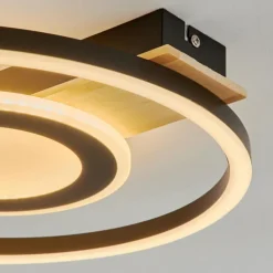 hofstein Plafonnier Taboneira LED Écru, Noir, Blanc, 1 lumière