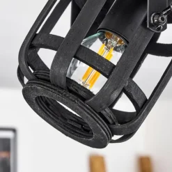 Luminaires Scandinaves-hofstein Plafonnier Teheran Noir, 2 lumières