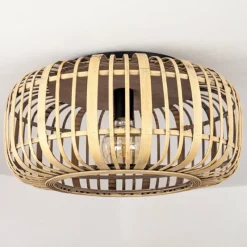 Luminaires Scandinaves-hofstein Plafonnier Teheran Noir, 1 lumière