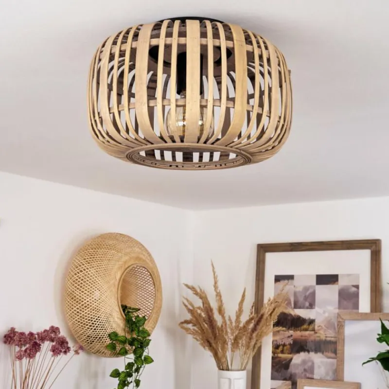 Luminaires Scandinaves-hofstein Plafonnier Teheran Noir, 1 lumière