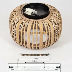 Luminaires Scandinaves-hofstein Plafonnier Teheran Noir, 1 lumière