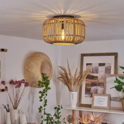 Luminaires Scandinaves-hofstein Plafonnier Teheran Noir, 1 lumière