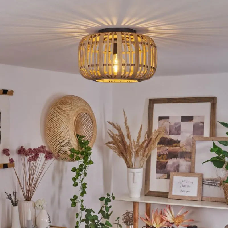 Luminaires Scandinaves-hofstein Plafonnier Teheran Noir, 1 lumière