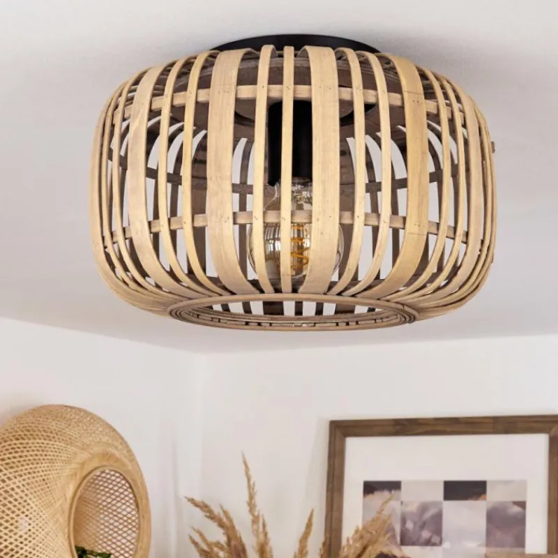 Luminaires Scandinaves-hofstein Plafonnier Teheran Noir, 1 lumière