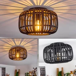 Luminaires Scandinaves-hofstein Plafonnier Teheran Noir, 1 lumière