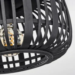 Luminaires Scandinaves-hofstein Plafonnier Teheran Noir, 1 lumière