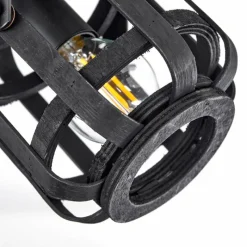 Luminaires Scandinaves-hofstein Plafonnier Teheran Noir, 1 lumière