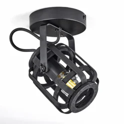 Luminaires Scandinaves-hofstein Plafonnier Teheran Noir, 1 lumière