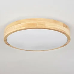 Luminaires Scandinaves-hofstein Plafonnier Thibouville LED Blanc, 1 lumière