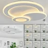 hofstein Plafonnier Tomazes LED Blanc, 1 lumière, Télécommandes