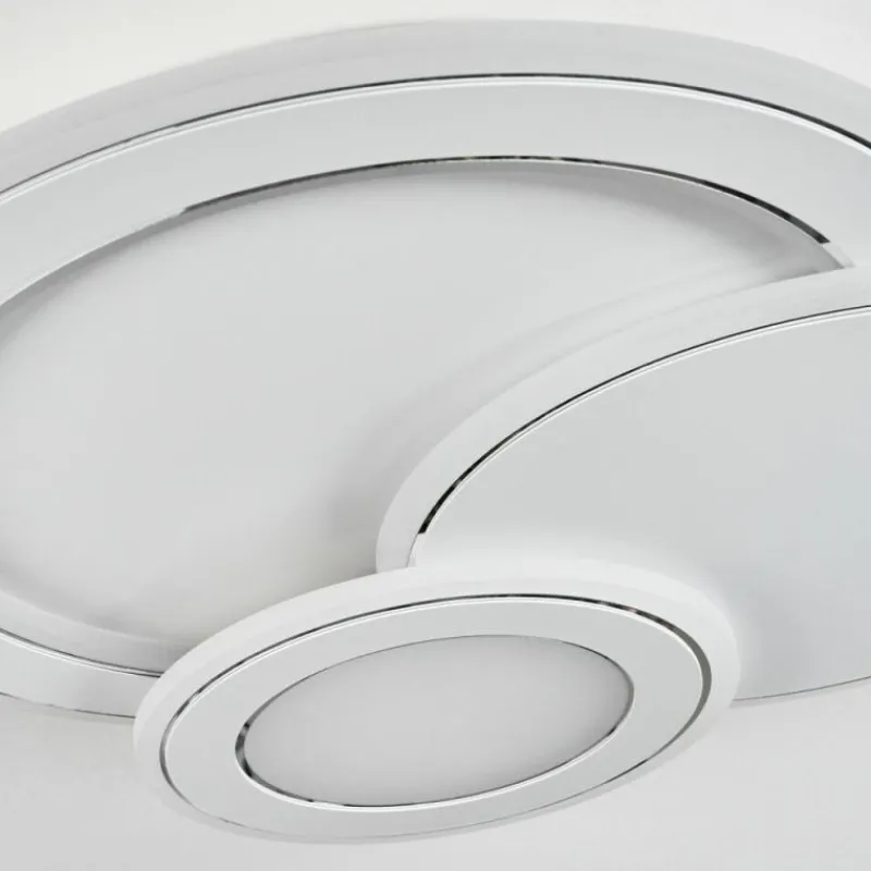 hofstein Plafonnier Tomazes LED Blanc, 1 lumière, Télécommandes