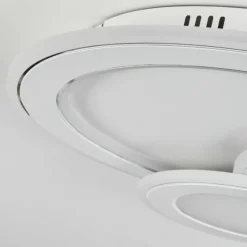 hofstein Plafonnier Tomazes LED Blanc, 1 lumière, Télécommandes