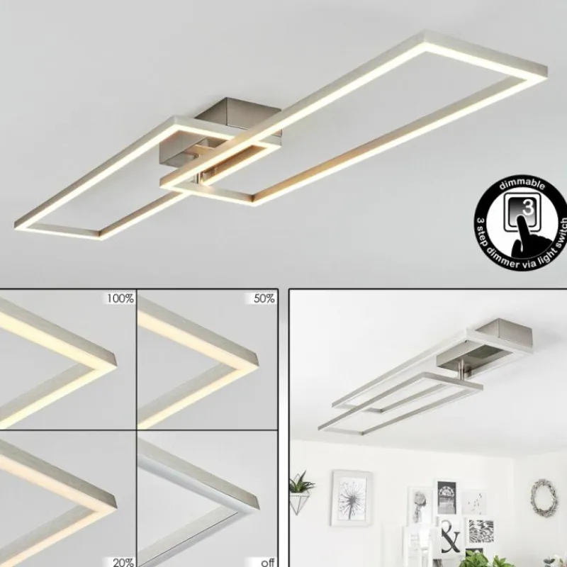 hofstein Plafonnier Torres LED Blanc, 1 lumière