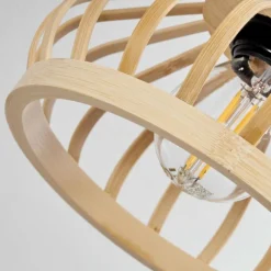 Luminaires Scandinaves-hofstein Plafonnier Totui Noir, 2 lumières